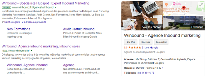 fiche Google My Business