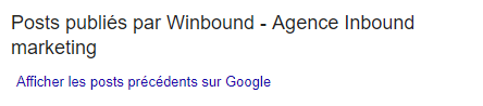 post fiche Google My Business